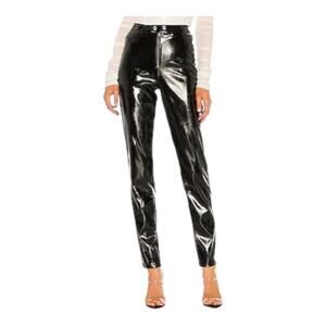 I.AM.GIA Nikole Faux Leather High Waisted Pant Black Small